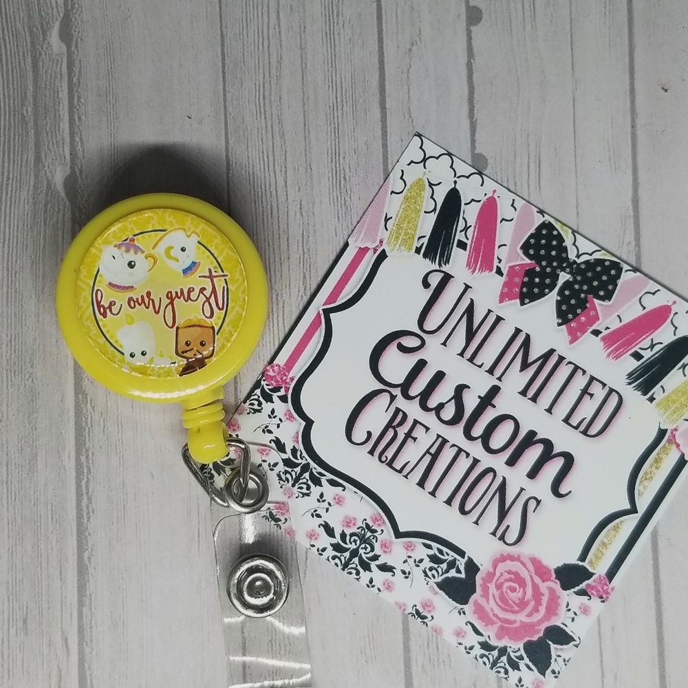 Be our guest badge Reel
